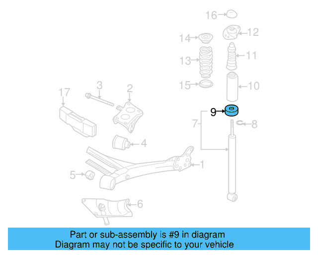 Shock Cap 6Q0-513-269-L - View 11
