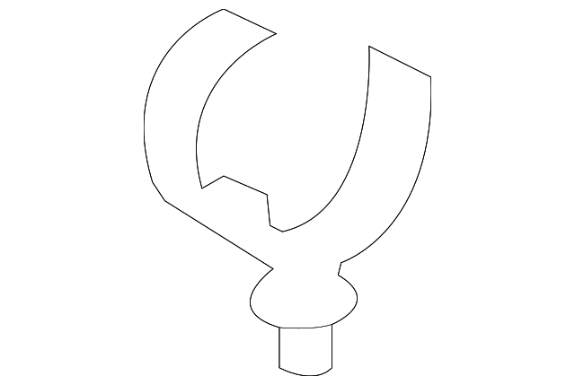 Radiator Coolant Hose Hold Down N-107-377-01 - View 22