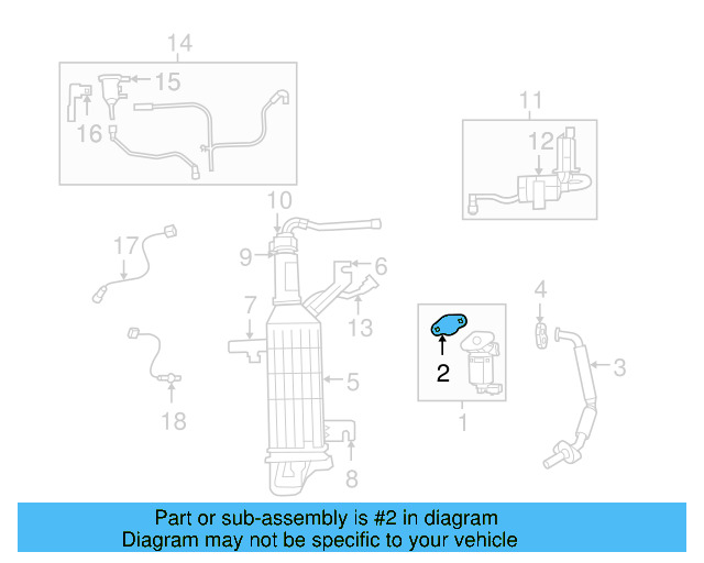 Exhaust Gas Re 7B0-131-547-A - View 5
