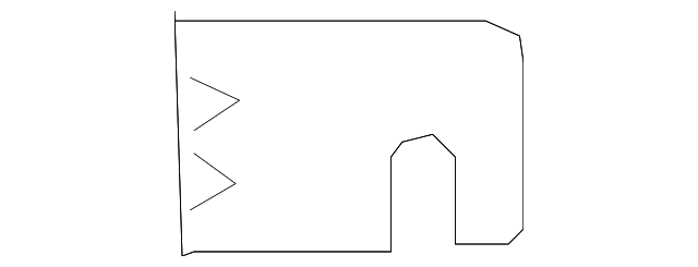Vapor Canister Lower Bracket 7B0-201-829 - View 9