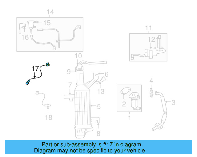 Oxygen Sensor 7B0-906-262 - View 4