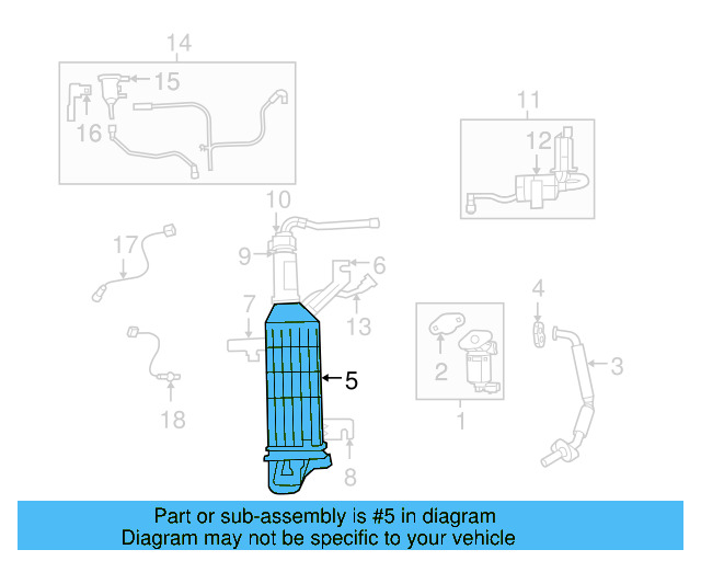 Vapor Canister 7B0-201-801-M