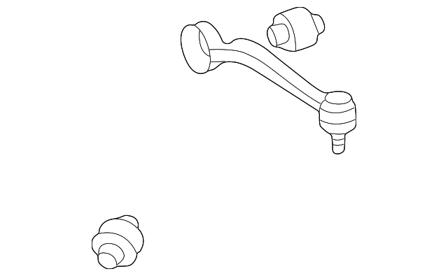 Rear Upper Control Arm 8E0-407-510-A - View 4