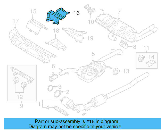 Heat Deflector 5C5-825-701