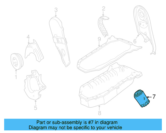 Oil Filter 074-115-561 - View 6