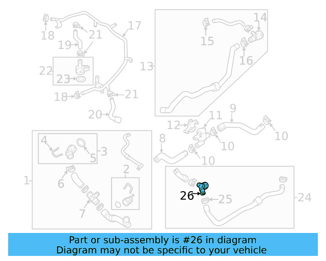 Lower Coupling 5C0-122-291-C - View 9