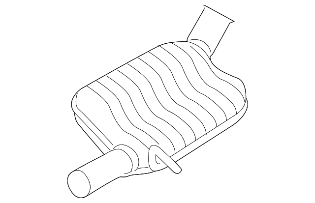 Rear Muffler 5G6-253-609-AK - View 5