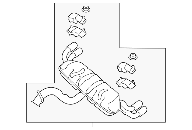 Rear Muffler 5G6-253-609-AK