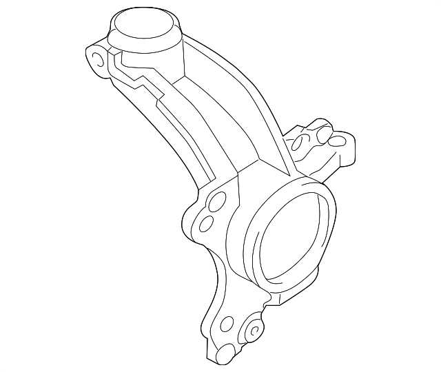 Steering Knuckle 5C0-407-255