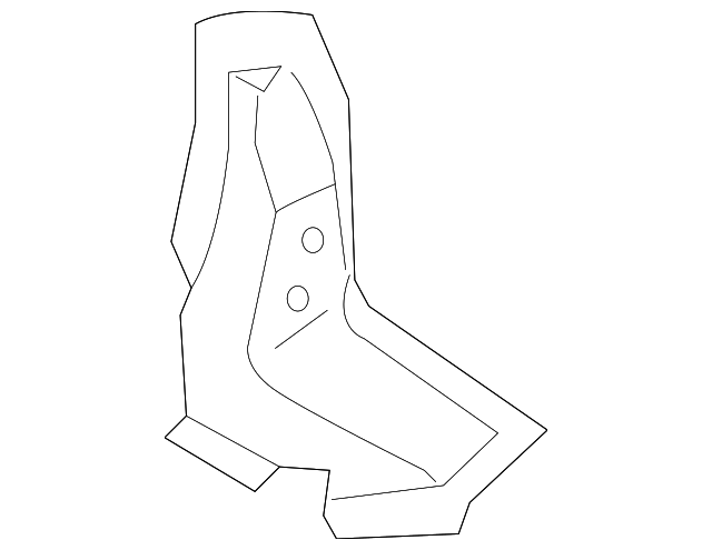 Wheelhouse Brace 3B0-804-479-D - View 2