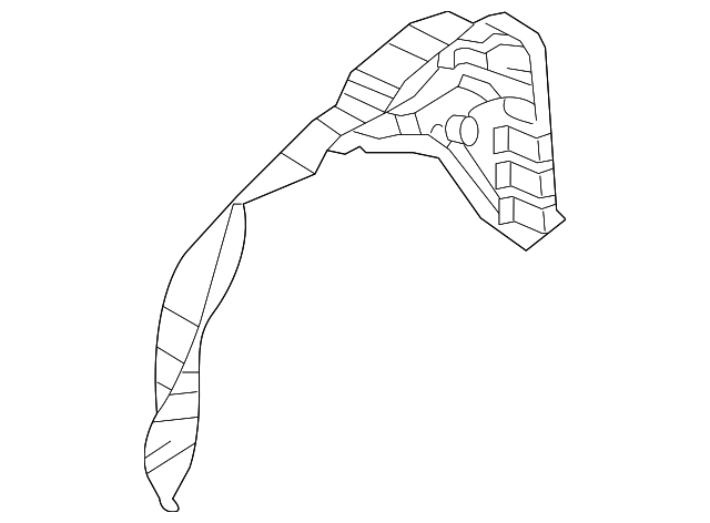 Outer Wheelhouse 3B9-803-436-A