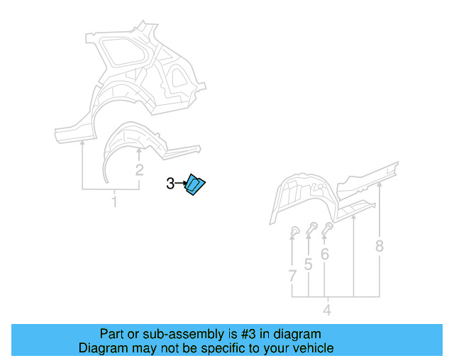 Outer Wheelhouse 1K5-809-410