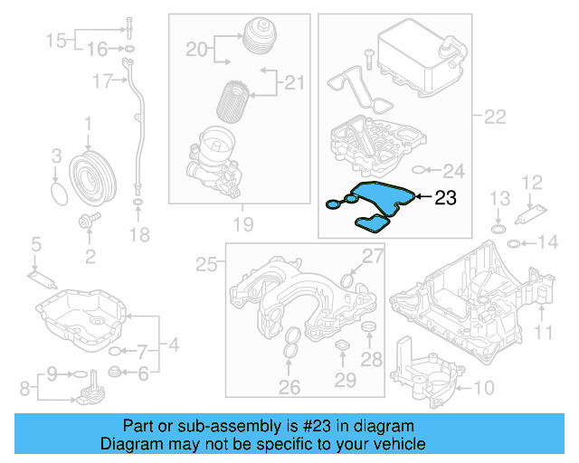 Oil Cooler O 059-117-070-A - View 10