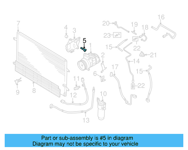 Mount Bracket Screw N-105-314-02 - View 3