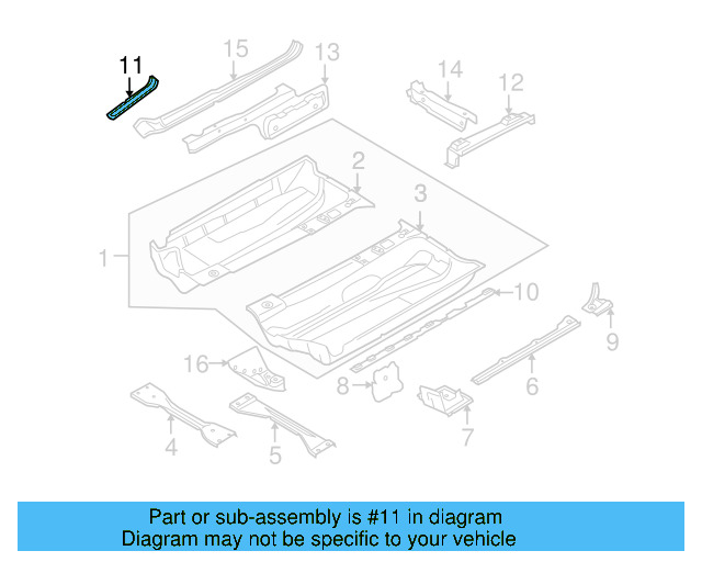 Rail Extension 1K0-804-455 - View 20