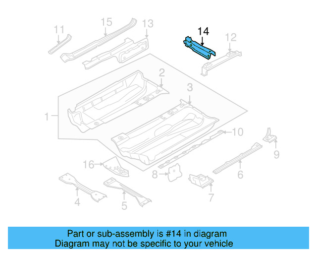 Seat Cross 1K0-803-234-B - View 22