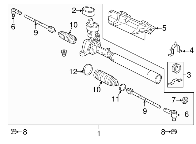 Mount Kit 1K0-498-884 - View 29