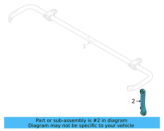 Stabilizer Link 1EA-505-466 - View 3