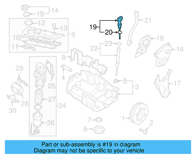 Dipstick 06F-115-611-F - View 17