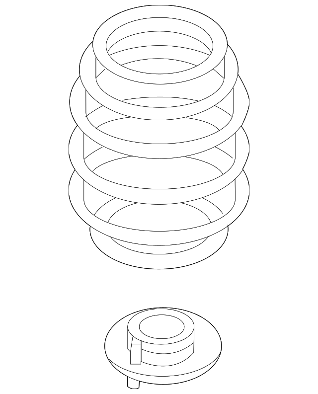 Coil Spring 1EA511103AA