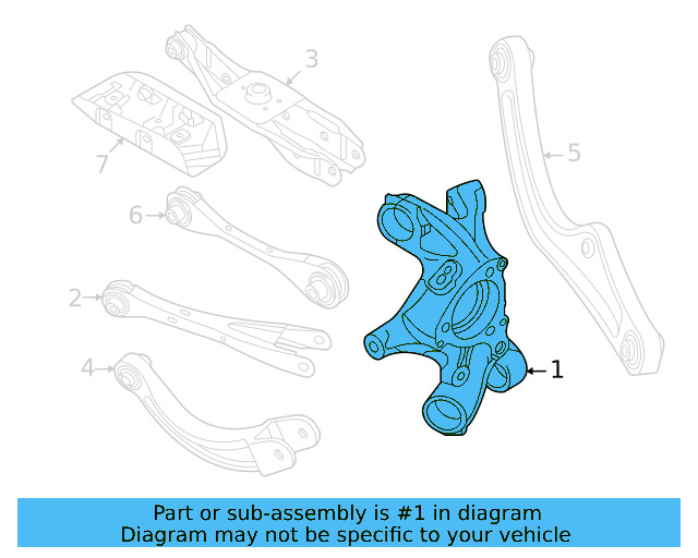 Knuckle 1EK-505-434 - View 3