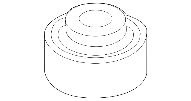Lower Control Arm Rubber Mount 5C0-407-183-A - View 5