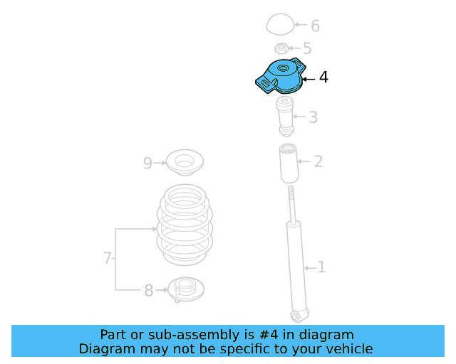 Shock Mount 1EA-513-353-G - View 3