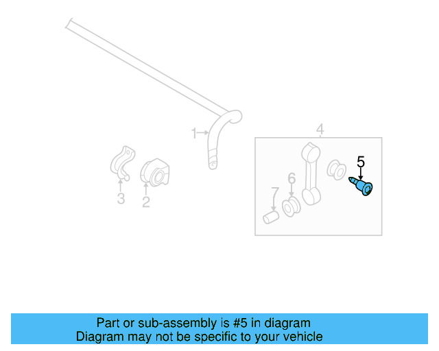 Suspension Stabilizer Bar Link Bolt N-106-994-01 - View 45