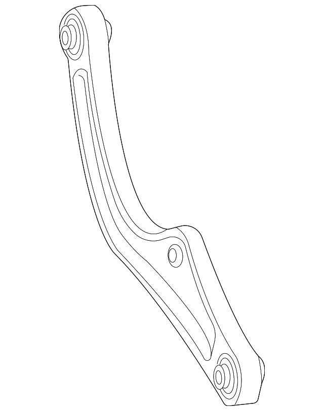 Rear Upper Control Arm 1EA-505-397-C - View 2