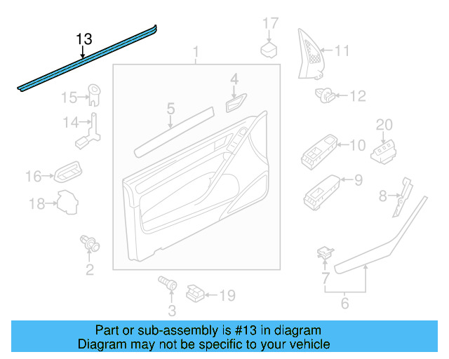 Belt Weather 5K3-837-480-B-5AP - View 6