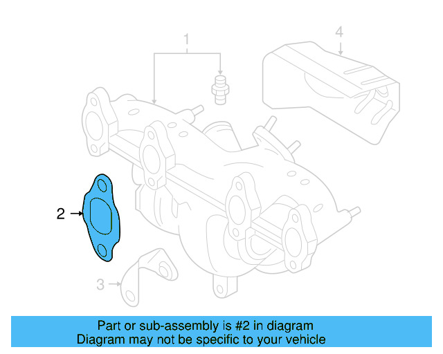 Manifold Gasket 03G-253-039-F - View 3