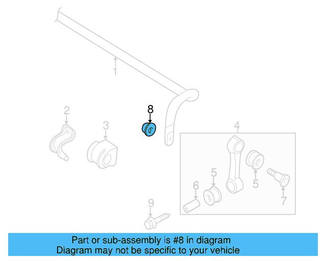 Stabilizer Link Nut N-102-613-10 - View 14