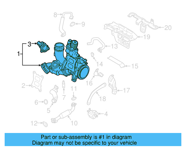 Exhaust Manifold 06K-145-874 - View 10