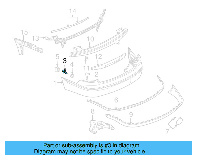 Absorber Screw WHT-000-871 - View 7