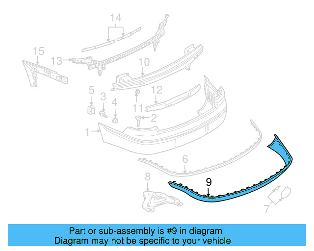 Fender Liner U N-909-591-01 - View 12