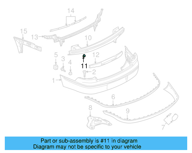 Impact Bar Nut N-907-611-02 - View 7