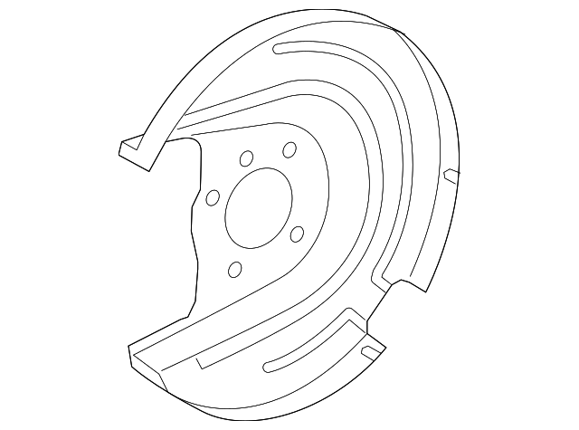 Splash Shield 5Q0-615-612-F - View 21