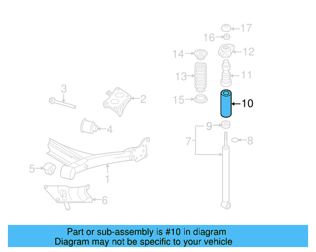 Dust Shield 1J0-513-425 - View 3
