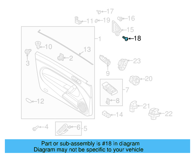 Corner Cover Bolt N-909-059-03 - View 19