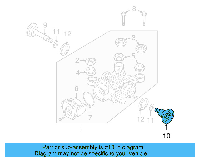 Stub Shaft 01Z-525-355 - View 9