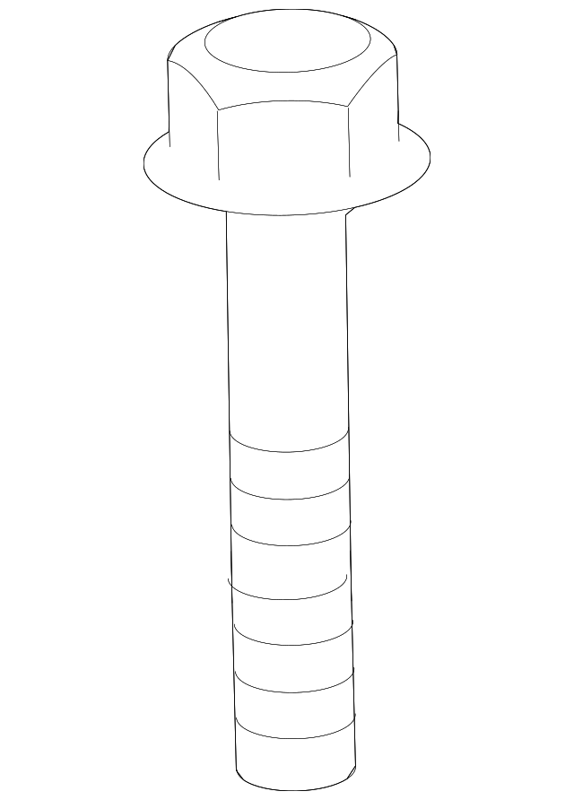 Headlamp Mount Bolt N-911-776-02 - View 9