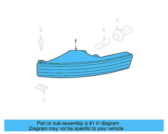 Signal Lamp 3C0-953-042-K - View 6