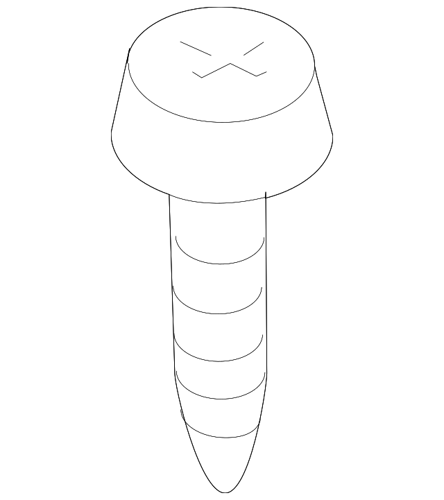 Fog Lamp Assembly Screw N-090-294-1 - View 10