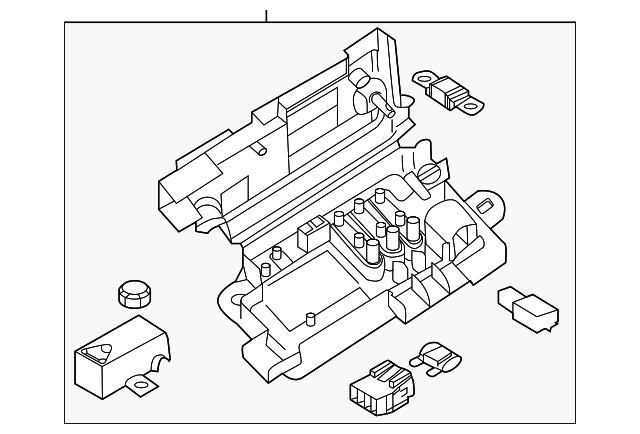 Fuse & Relay Box 3C0-937-548 - View 7