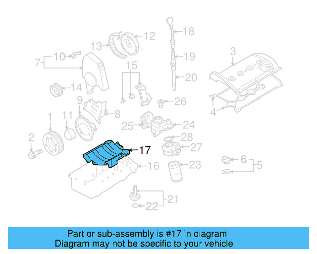 Baffle Plate 06B-103-623-P - View 48