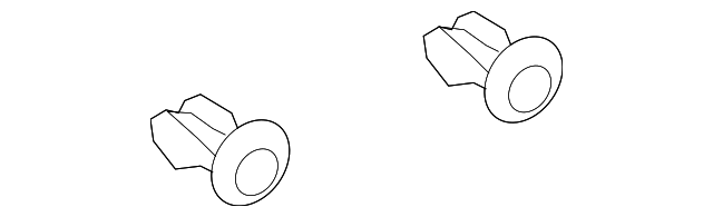 Rocker Molding Clip 3D0-853-576-B