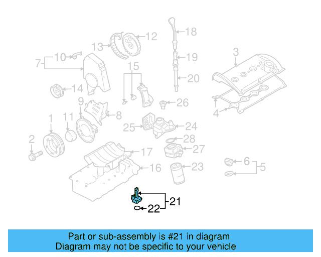 Engine Oil Level Sensor 1J0-907-660-B - View 15