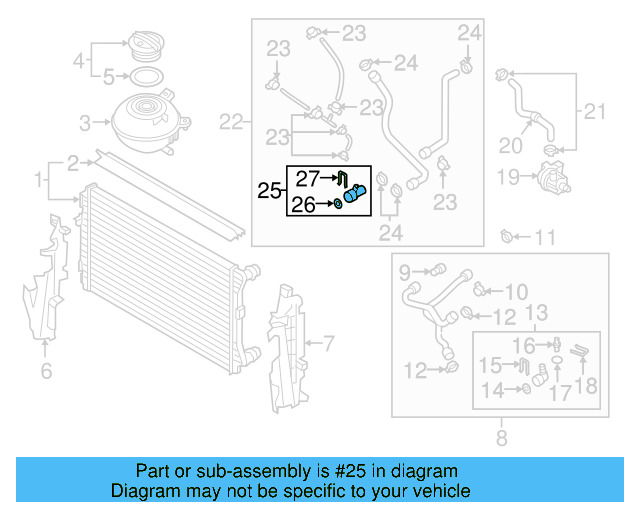 Upper Coupling 3C0-122-291 - View 68
