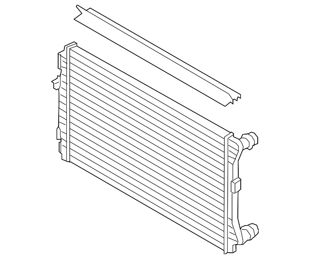 Radiator 5C0-121-251-L - View 6