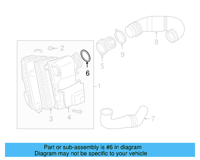 Air Mass Sensor Gasket N-909-219-01 - View 27